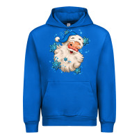 Cobalt winter christmas santa claus Urban Hoodie - MaliasSmallBusiness