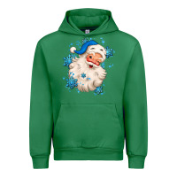 Emerald winter christmas santa claus Urban Hoodie - MaliasSmallBusiness