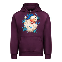 Mauve Wine winter christmas santa claus Urban Hoodie - MaliasSmallBusiness
