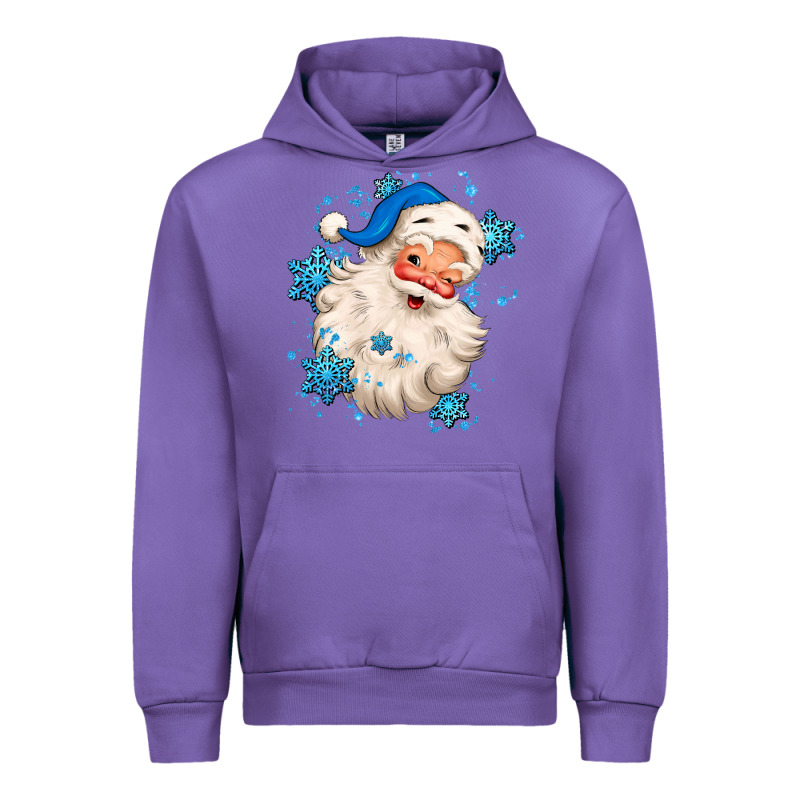 Winter Christmas Santa Claus Urban Hoodie by MaliasSmallBusiness | Teevron