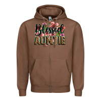 Chestnut flowers blessed auntie Zipper Hoodie - Zillion Design Studio