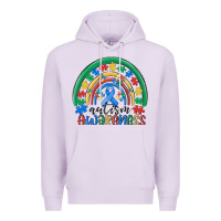 Lilac autism awareness rainbow Premium Hoodie - MaliasSmallBusiness