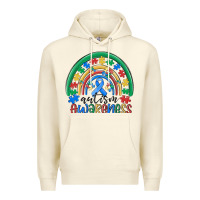 Sandshell autism awareness rainbow Premium Hoodie - MaliasSmallBusiness