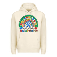 Tofu autism awareness rainbow Premium Hoodie - MaliasSmallBusiness