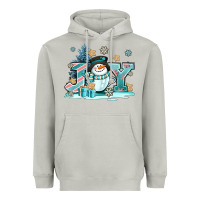 Moon Dust cute coffeecup snowmanand joy Heavyweight Hoodie - AdoDesignShop