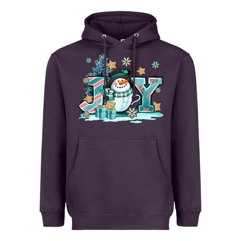 Cute Coffeecup Snowmanand Joy Heavyweight Hoodie by AdoDesignShop | Teevron
