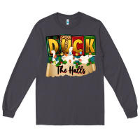 Smoke christmas duck the halls Long Sleeve Tee - Zillion Design Studio