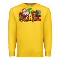 Lemon nurse with Christmas Premium Sweatshirt - AdoDesignShop