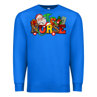 True Royal nurse with Christmas Premium Sweatshirt - AdoDesignShop