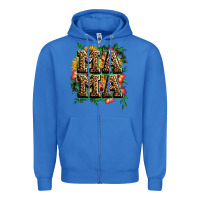 True Royal floral leopard mama Zipper Hoodie - Zillion Design Studio