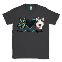 Smoke peace love huskies Classic Tee - RanaPortraitStore