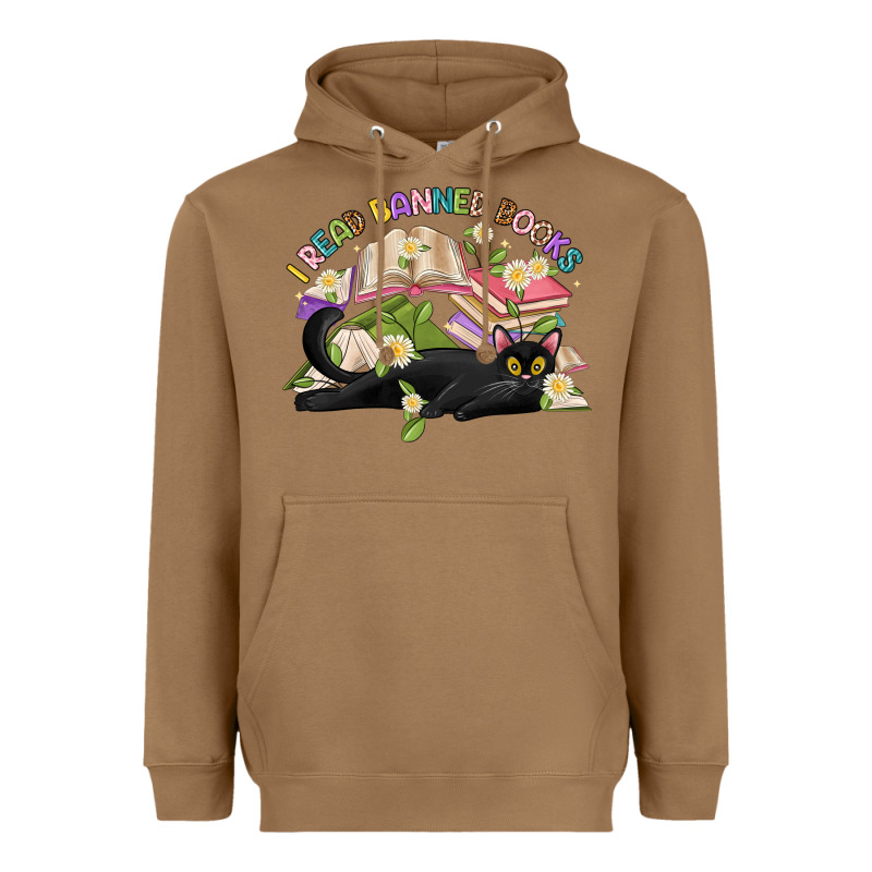 I Read Banned Books Heavyweight Hoodie by Artiststas | Teevron