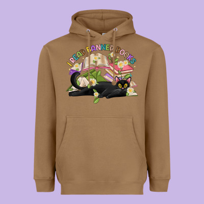 I Read Banned Books Heavyweight Hoodie Designed By Artiststas