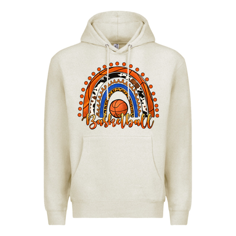 Basketball Rainbow Premium Hoodie by RanaPortraitStore | Teevron