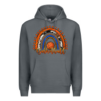 Rock Basketball Rainbow Premium Hoodie - RanaPortraitStore