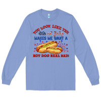 Colony Blue dog real bad billie wilder Long Sleeve Tee - texasbilliewilder