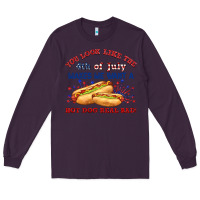 Plum dog real bad billie wilder Long Sleeve Tee - texasbilliewilder