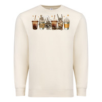 Sandshell skeleton coffee cups Premium Sweatshirt - Jasminsmagicworld