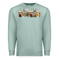 Seafoam skeleton coffee cups Premium Sweatshirt - Jasminsmagicworld