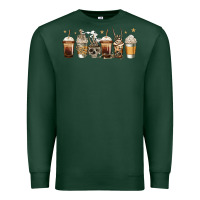 Sports Green skeleton coffee cups Premium Sweatshirt - Jasminsmagicworld