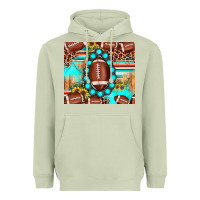 Matcha football leopard turquoise gemstone sunflower Heavyweight Hoodie - JahusDesignShop