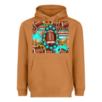 Meerkat football leopard turquoise gemstone sunflower Heavyweight Hoodie - JahusDesignShop