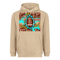 Mushroom football leopard turquoise gemstone sunflower Heavyweight Hoodie - JahusDesignShop