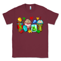 Burgundy autism coffee cups Classic Tee - Zillion Design Studio