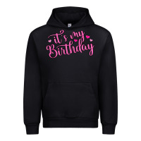 Black it s my birthday Urban Hoodie - MaliasSmallBusiness