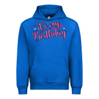 Cobalt it s my birthday Urban Hoodie - MaliasSmallBusiness