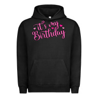 Pigment Black it s my birthday Urban Hoodie - MaliasSmallBusiness