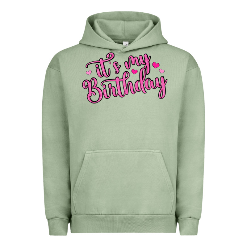 It S My Birthday Urban Hoodie by MaliasSmallBusiness | Teevron