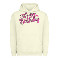 Pigment Pistachio it s my birthday Urban Hoodie - MaliasSmallBusiness