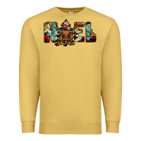 Antique Gold noel Premium Sweatshirt - JahusDesignShop
