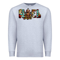 Heather Grey noel Premium Sweatshirt - JahusDesignShop