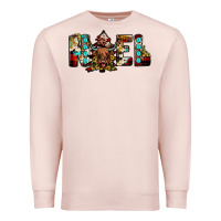 Pale Pink noel Premium Sweatshirt - JahusDesignShop