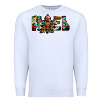 White noel Premium Sweatshirt - JahusDesignShop