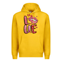 Lemon western love lips Premium Hoodie - MaliasSmallBusiness