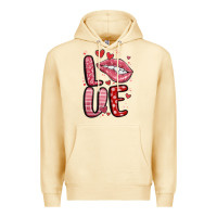 Pina Colada western love lips Premium Hoodie - MaliasSmallBusiness
