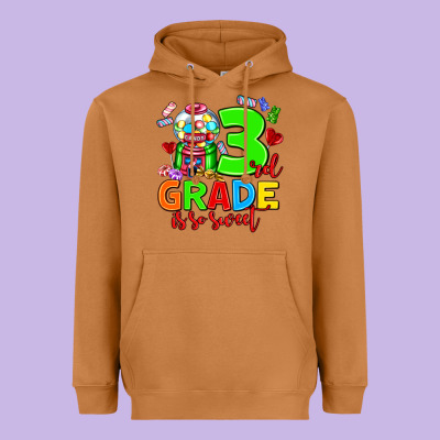 3 Rd Grade Is So Sweet Heavyweight Hoodie Designed By Adodesignshop