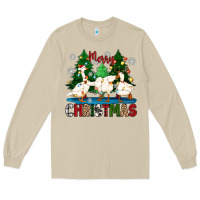 Mushroom merry christmas duck Long Sleeve Tee - Zillion Design Studio