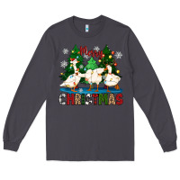Smoke merry christmas duck Long Sleeve Tee - Zillion Design Studio