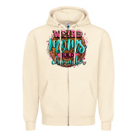 Sandshell weird moms build character Zipper Hoodie - Zillion Design Studio