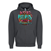 Smoke weird moms build character Zipper Hoodie - Zillion Design Studio