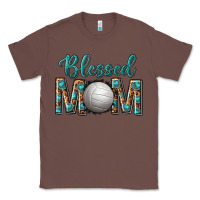 Chestnut western blessed mom with volleyball Classic Tee - texasbilliewilder
