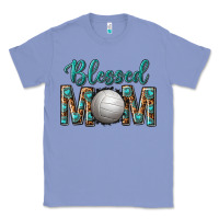 Colony Blue western blessed mom with volleyball Classic Tee - texasbilliewilder
