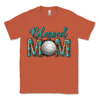 Copper western blessed mom with volleyball Classic Tee - texasbilliewilder