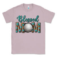 Lilac western blessed mom with volleyball Classic Tee - texasbilliewilder