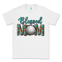 White western blessed mom with volleyball Classic Tee - texasbilliewilder