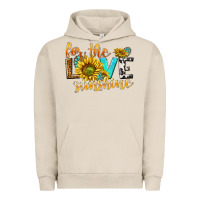 Pigment French Oak for the love sunshine Urban Hoodie - NancyCooperArtShop